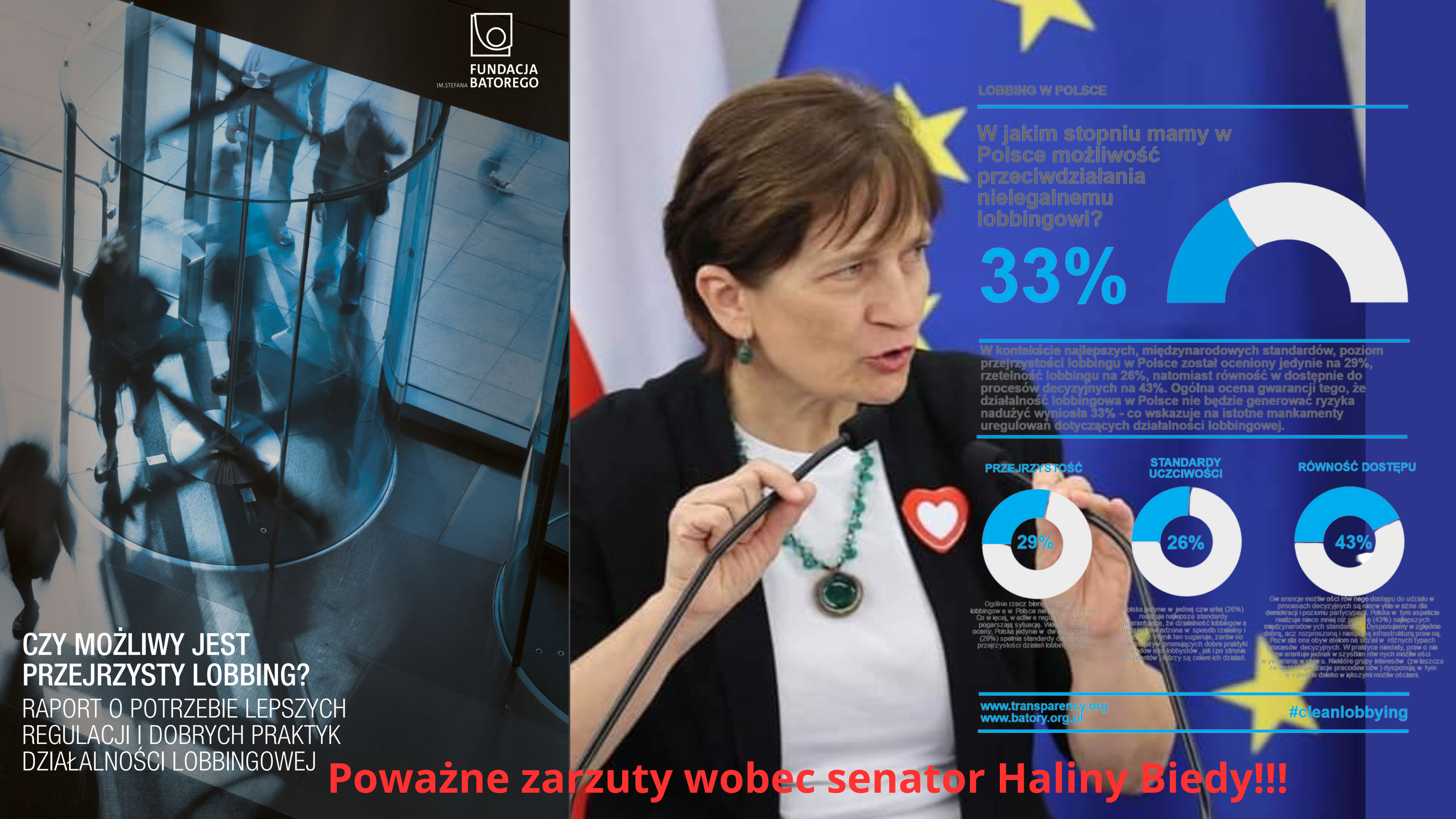 Poważne zarzuty wobec senator Haliny Biedy!!!
