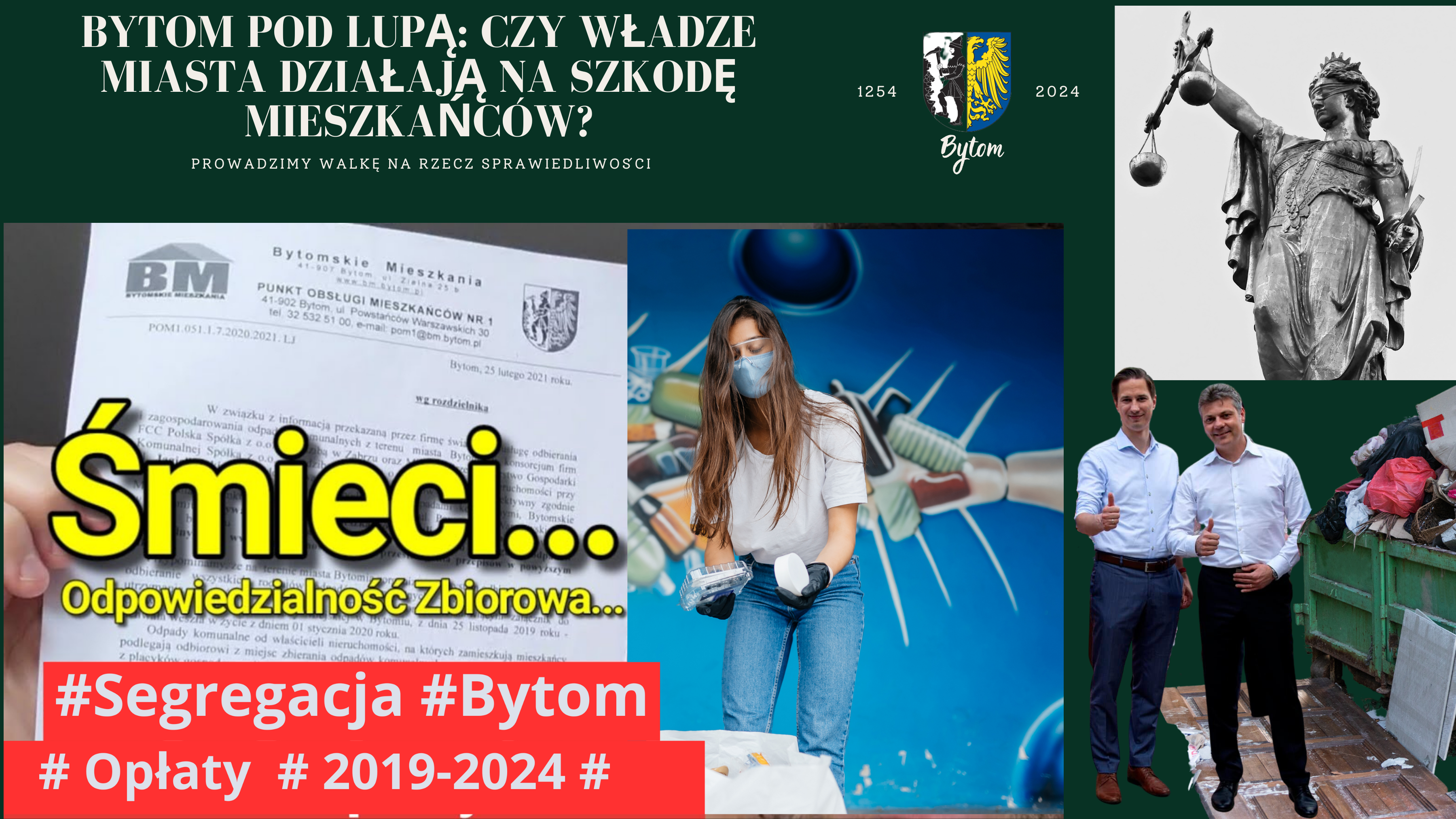 Bytom w centrum skandalu związanego z opłatami za śmieci komunalne